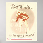 Niet roemen poster (Voorkant)