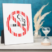NIET ROKEN BAR CODE Bord Barcode Patroon Ontwerp Fotoplaat (Zijkant)