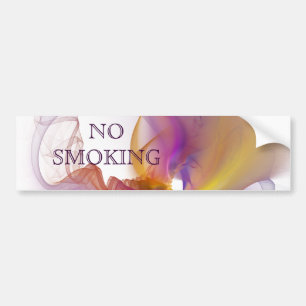 Niet roken bumpersticker