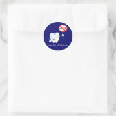 Niet roken - je gebit zal je Stickers bedanken (Tas)