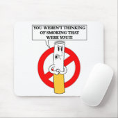 Niet roken. muismat (Met muis)