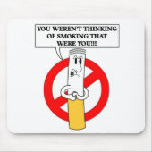 Niet roken. muismat (Voorkant)