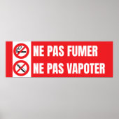 Niet roken, niet vapen poster (Voorkant)