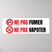 Niet roken, niet vapen poster (Voorkant)