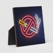 NIET ROKEN Plaque Fotoplaat (Voorkant)