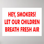 Niet roken poster (Voorkant)