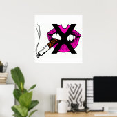 NIET ROKEN POSTER (Thuiskantoor)