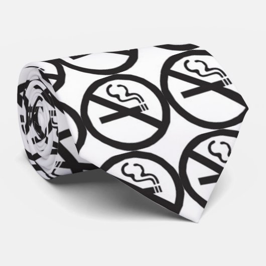 niet-roken stropdas (Opgerold)