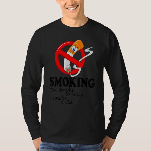 Niet Roken T-shirt (Voorkant)
