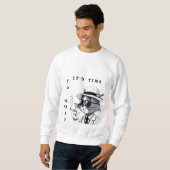 Niet roken vol sleeve t shirt (Voorkant volledig)