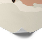 Niet rommelen met meisjes die handschoenen draag - poster (Hoek)