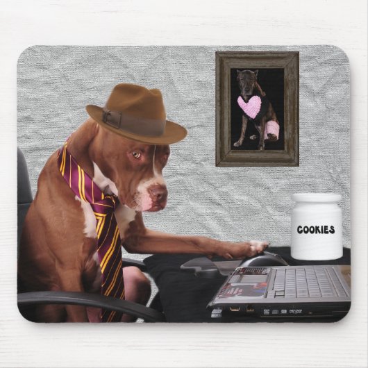 Niet rommelen met mijn koekjes muismat (Voorkant)