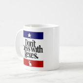 Niet rommelen met Rexen Koffiemok (Voorkant links)