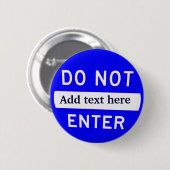 Niet_ Ronde Button 5,7 Cm (Voorkant /achterkant)