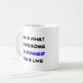 niet-runner, geweldige koffiemok (Voorkant links)