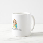 Niet ruzie maken, gewoon altijd gelijk – grappig s koffiemok (Voorkant rechts)