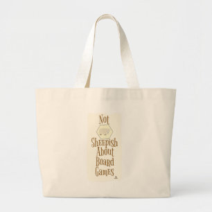 Niet Schaapachtig Over Boardgames Leuke Slogan Grote Tote Bag