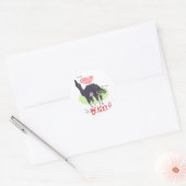 Niet Schattige Katten Stickers (Envelop)
