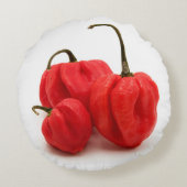 Niet-scherpsmakende pepers rond kussen (Achterkant)