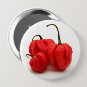 Niet-scherpsmakende pepers ronde button 4,0 cm (Voorkant /achterkant)
