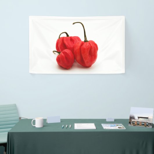 Niet-scherpsmakende pepers spandoek (Beurs)