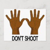 Niet schieten briefkaart (Voorkant)