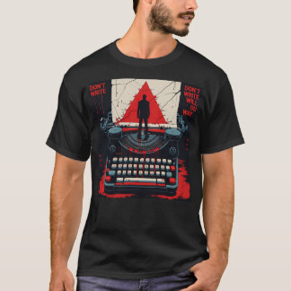 Niet schrijven t-shirt