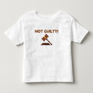 Niet schuldig! kinder shirts