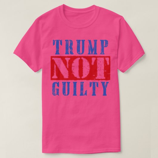 Niet schuldig  tekst t-shirt (Design voorkant)