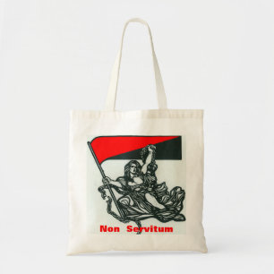 Niet-Servitum canvas tas