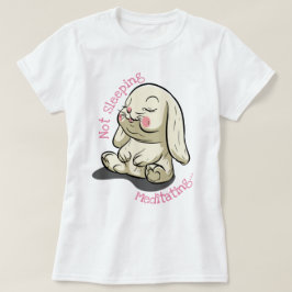 Niet slapende Bunny T-shirt