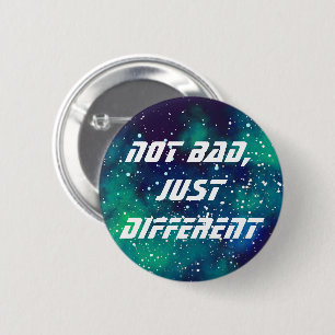 Niet slecht, andere  melkwegidentiteit ronde button 5,7 cm