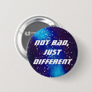 Niet slecht, andere  melkwegidentiteit ronde button 5,7 cm