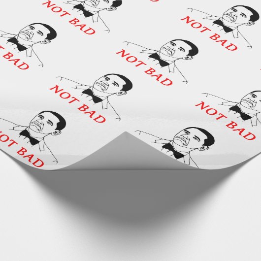 Niet slecht - meme cadeaupapier (Hoek)