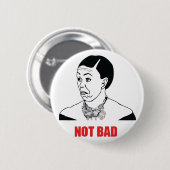 Niet slecht - Michelle Obama Ronde Button 5,7 Cm (Voorkant /achterkant)
