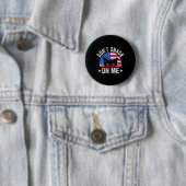 Niet snacken op me grappige kat meme ronde button 5,7 cm (In situ)