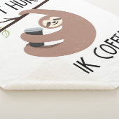 Niet snel Drink koffie Sherpa Deken (3/4)