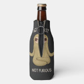 Niet snel niet woedend flesjeskoeler (Fles Achterkant)