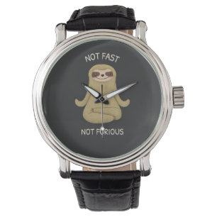 Niet snel niet woedend horloge