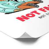 Niet snel, niet woekerd poster (Hoek)