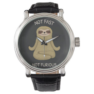 Niet snel, niet woest    horloge