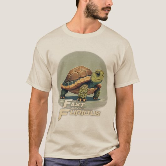 Niet snelle schildpad t-shirt (Voorkant)