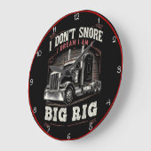 Niet snurken, droom dat ik een grote rig ben grote klok (Hoek)