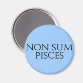 Niet-som pisces magneet (Voorkant / Achterkant)