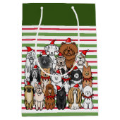 Niet-sporende groepshonden medium cadeauzakje (Voorkant)