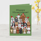 Niet-sportieve groepshonden vakantie Kaart (Gele Bloem)