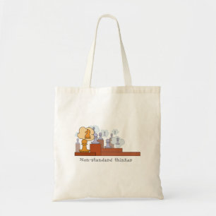 Niet-standaard denker tote bag