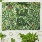 Niet stekelig Holly Peace Keuken handdoek (Gevouwen)