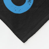 Niet stemmen is geen optie - vetgedrukte verklarin fleece deken (Hoek)