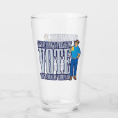 Niet stemmen, niet klagen glas (Achterkant)